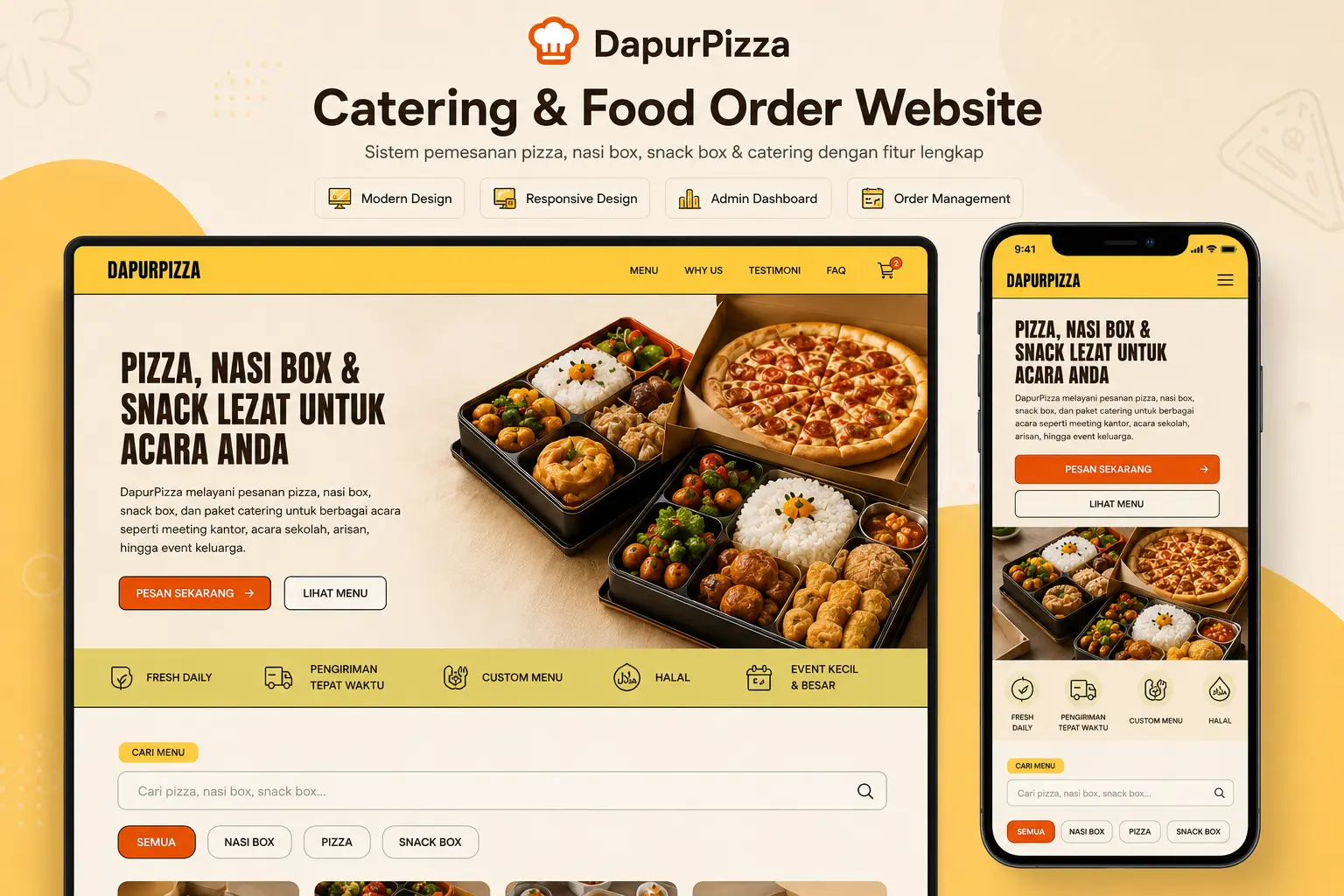 Dapur Pizza Catering screenshot 2